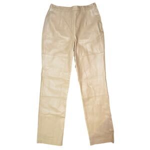 NWT - Terry Lewis Classic Luxuries - Real Leather Pants 4P